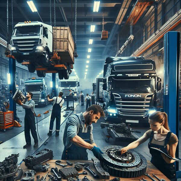 Замена сцепления Foton Auman EST в автосервисе: быстрая и качественная