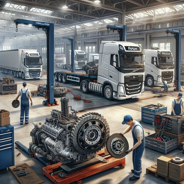 Замена сцепления Foton Forland Ruiwo: профессионально и качественно.