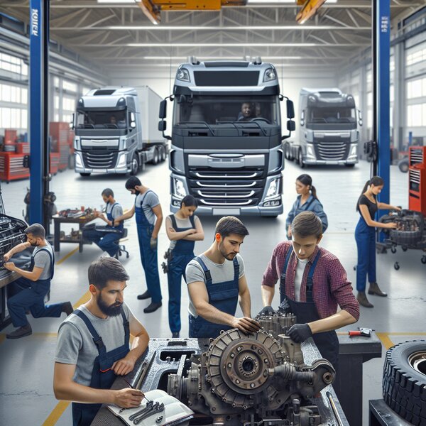 Замена сцепления на грузовике Foton Mars 7: быстро, качественно и надежно