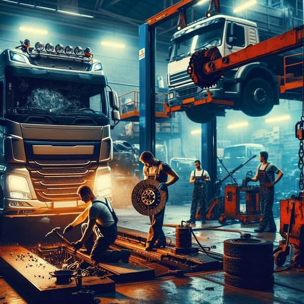 Замена сцепления на автобусе Foton Toano: профессионально, быстро и надежно.