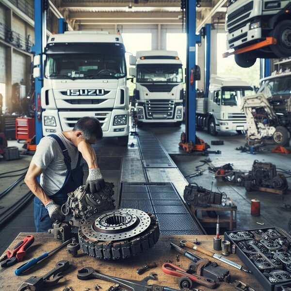 Замена сцепления на Isuzu FVR 33G: профессиональный сервис для грузовиков,