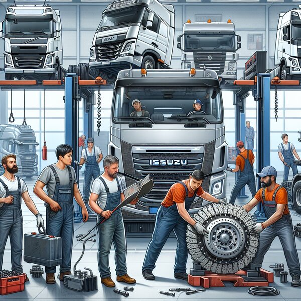 Замена сцепления на Isuzu FVR 34Q: быстро и качественно