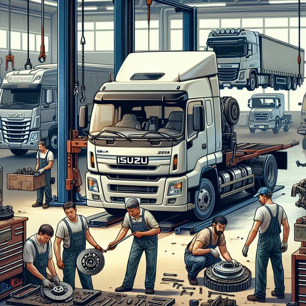 Замена сцепления на Isuzu Gala: профессионально и быстро