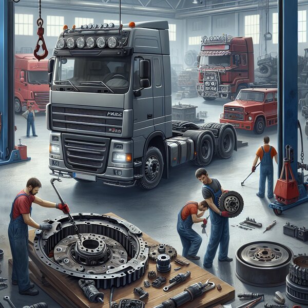 Замена сцепления на КАМАЗ-43253: Профессиональный ремонт и обслуживание
