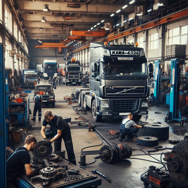 Замена сцепления КАМАЗ-4326: профессиональные услуги по ремонту и обслуживанию