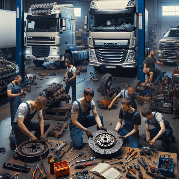 Замена сцепления КАМАЗ-5320: профессиональные услуги от опытных специалистов,