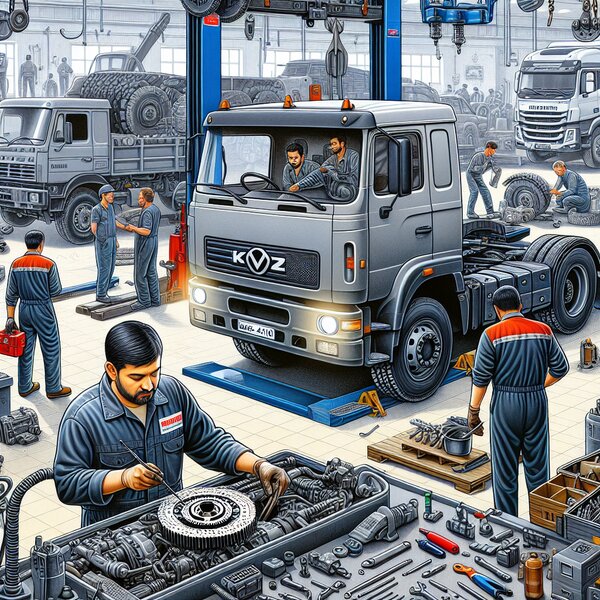 Замена сцепления на КАМАЗ-5410: качественный сервис и доступные цены