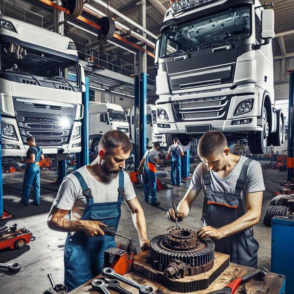 Замена сцепления КАМАЗ-6282: профессиональная установка и ремонт по доступной