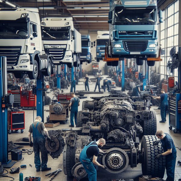 Замена сцепления на КАМАЗ-6355 