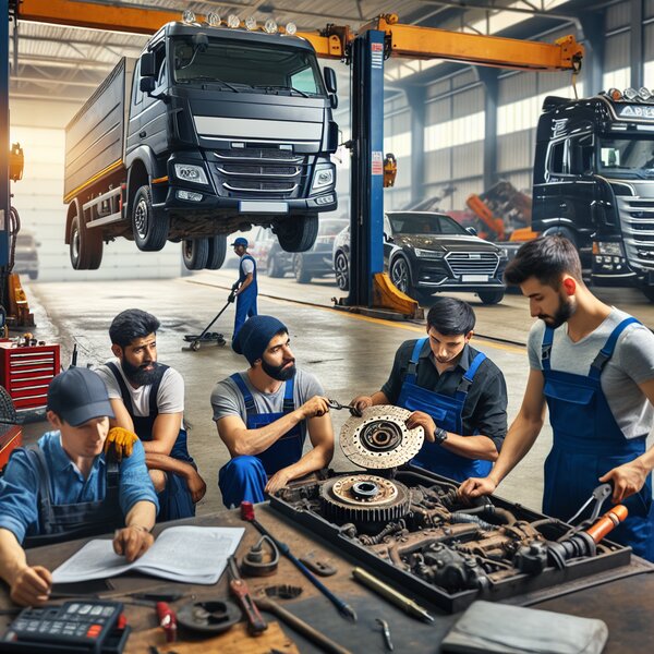 Замена сцепления КАМАЗ-65117: надежный сервис и профессионализм.