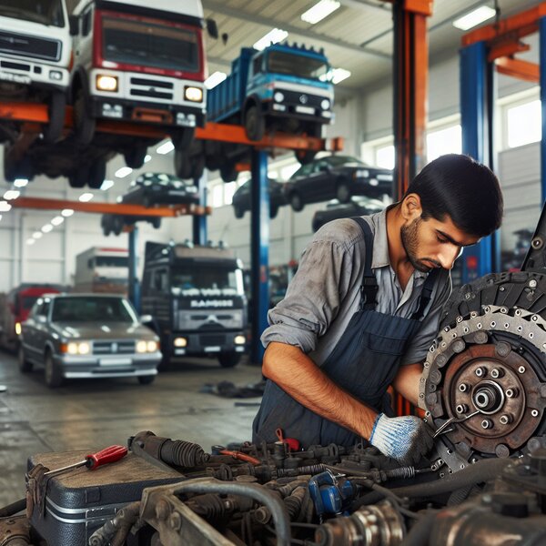 Замена сцепления КАМАЗ-6560: профессиональная установка/ремонт механизмов