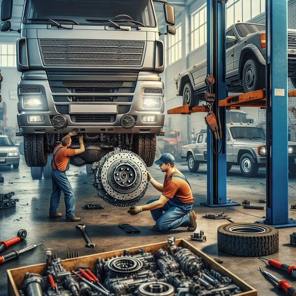 Замена сцепления КАМАЗ-6580: Быстрая и качественная замена сцепления на