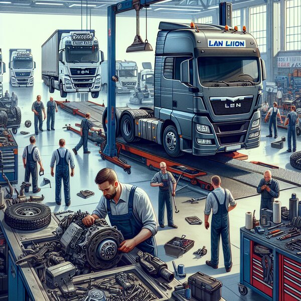 Замена сцепления для MAN Lion's Intercity - Профессиональное обслуживание