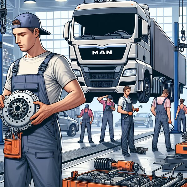 Замена сцепления MAN TGX: профессиональный сервис для оптимальной работы вашего