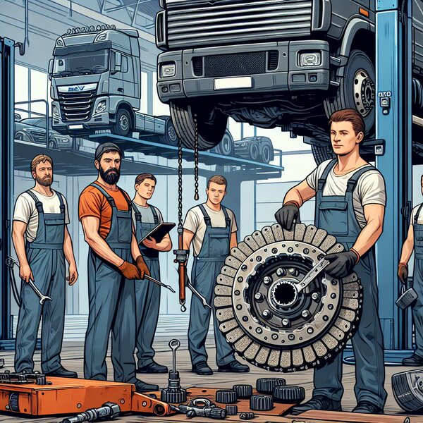 Замена сцепления МАЗ-256: профессиональный и надежный сервис по выгодной цене -