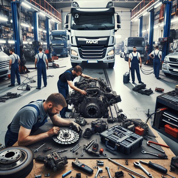 Замена сцепления МАЗ-5340: профессиональный сервис, быстрая диагностика и
