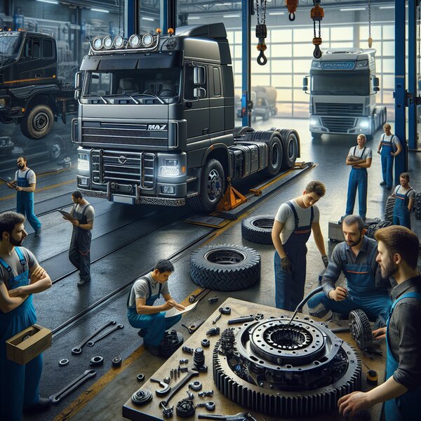 Замена сцепления МАЗ-5551: профессиональный сервис для грузовиков. Быстрая и