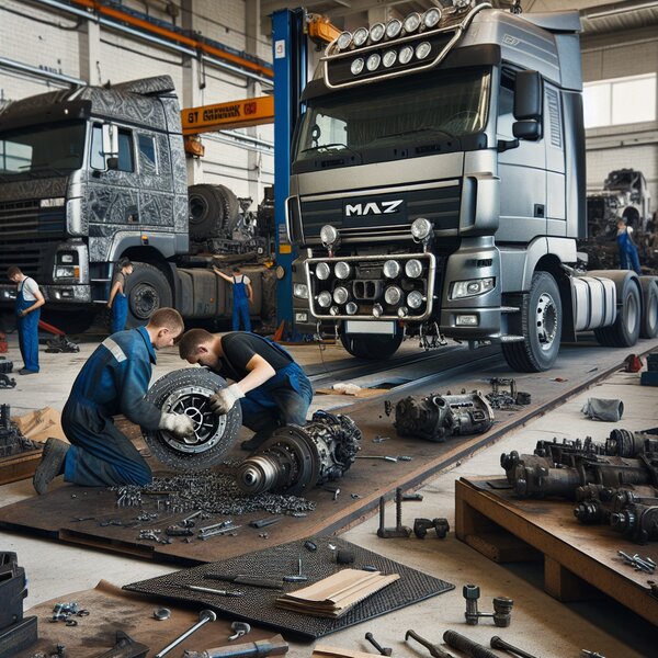 Замена сцепления МАЗ-7907: профессиональный ремонт и обслуживание для вашей