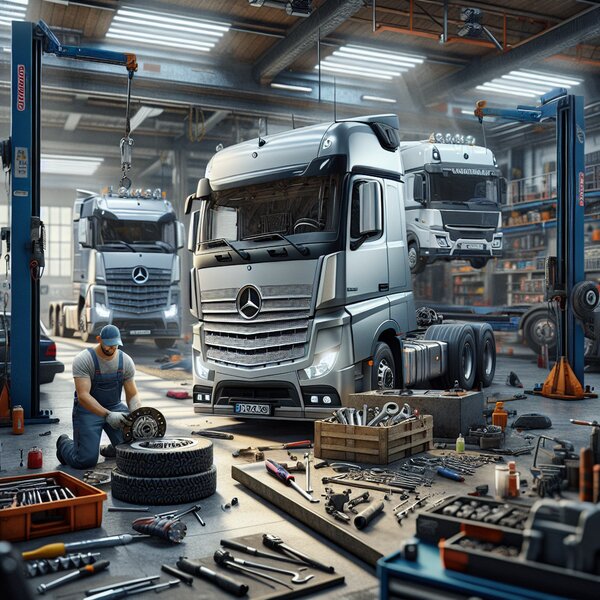 Замена сцепления на Mercedes-Benz Actros: качественно и быстро в Москве