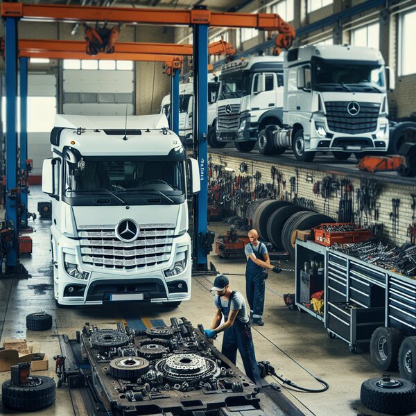 Замена сцепления Mercedes-Benz Econic: быстро, качественно, надежно в