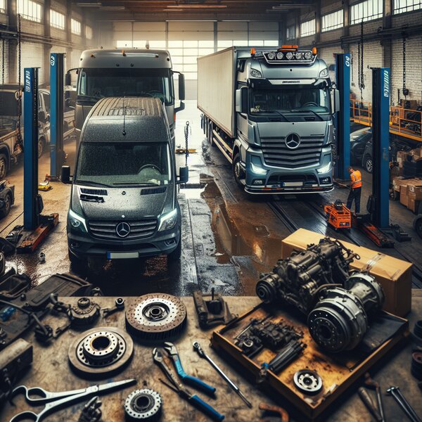 Замена сцепления Mercedes-Benz Sprinter Minibus: качественный сервис и