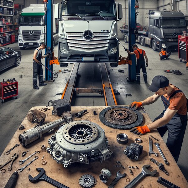 Замена сцепления на Mercedes-Benz Vito: профессиональный сервис и надежные