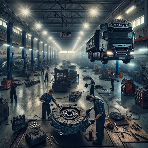 Замена сцепления НефАЗ-5299-17-32: профессиональный ремонт и установка,