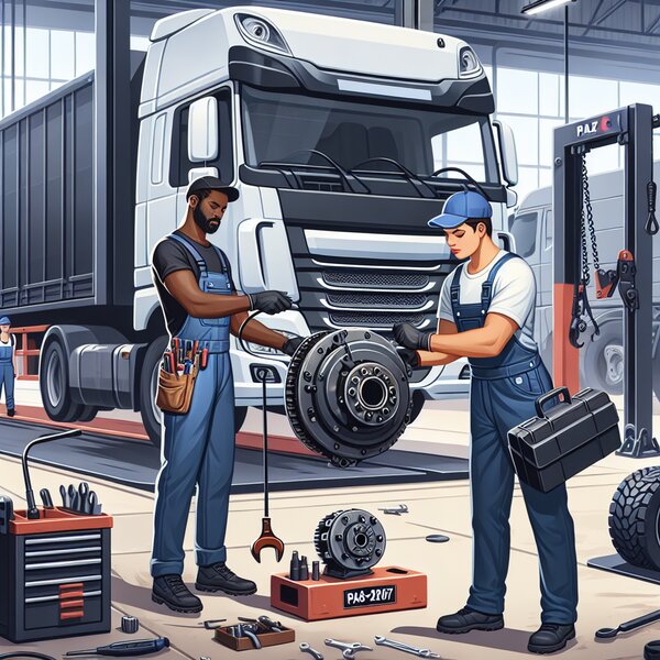 Замена сцепления ПАЗ-3207: профессиональный сервис быстро и надежно.