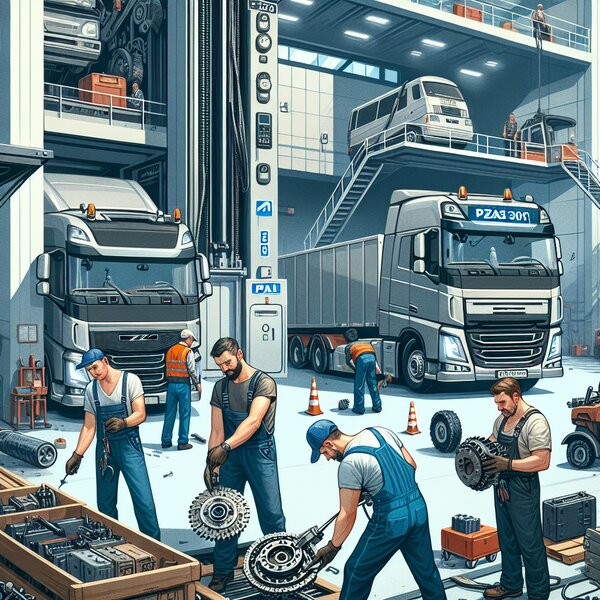 Замена сцепления на автобусе ПАЗ-3209: качественный сервис и профессиональная