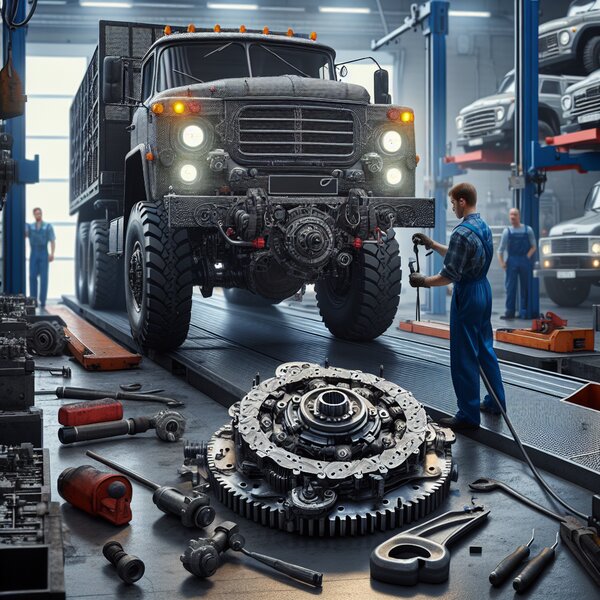 Замена сцепления на автобусах ПАЗ-4234-70 - профессиональный сервис