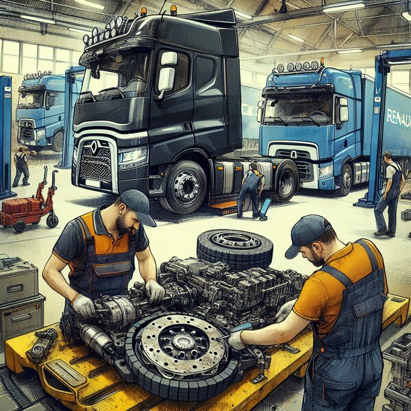 Замена сцепления для Renault Trucks C: качественный сервис и оптимальные решения
