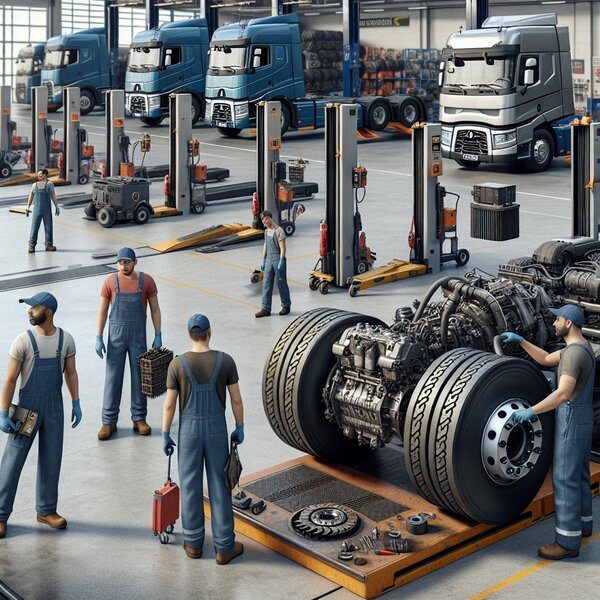 Замена сцепления Renault Trucks D Access: качественное обслуживание грузовиков,