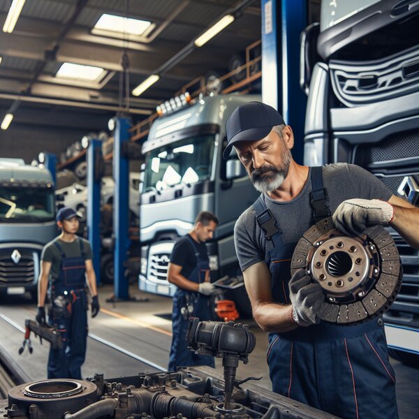 Замена сцепления Renault Trucks D Wide: профессиональное обслуживание для