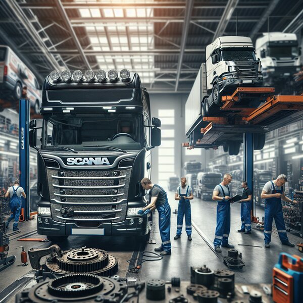 Замена сцепления Scania G360: Профессиональный ремонт и обслуживание.