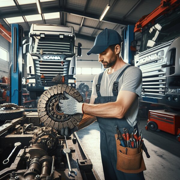 Замена сцепления на Scania G410: профессионально и быстро.