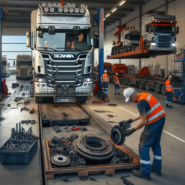 Замена сцепления Scania P410: Качественный сервис и быстрый ремонт для вашего