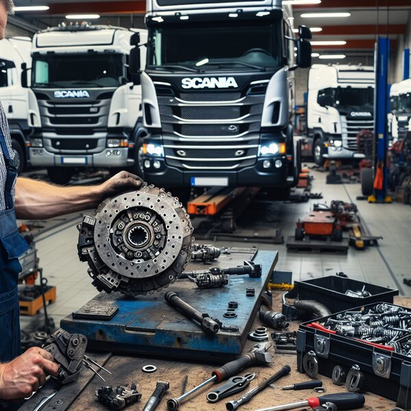 Замена сцепления на Scania R650: профессиональные услуги по техническому