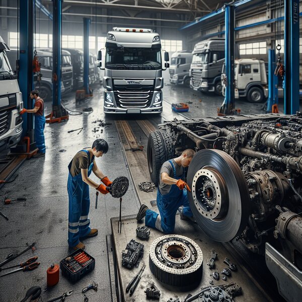 Замена сцепления Sitrak C7H 4×2: профессионально и быстро