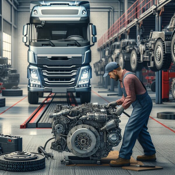 Замена сцепления грузовика Sitrak C7H 6×4 16-18 куб.м: быстро, качественно, с