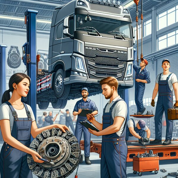 Замена сцепления для автобуса Volvo 9700: профессиональная установка и