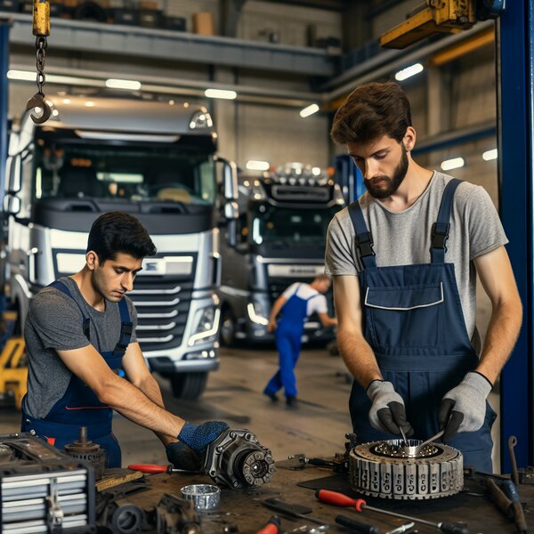 Замена сцепления на автобусе Volvo 9900: профессиональный сервис и качественные