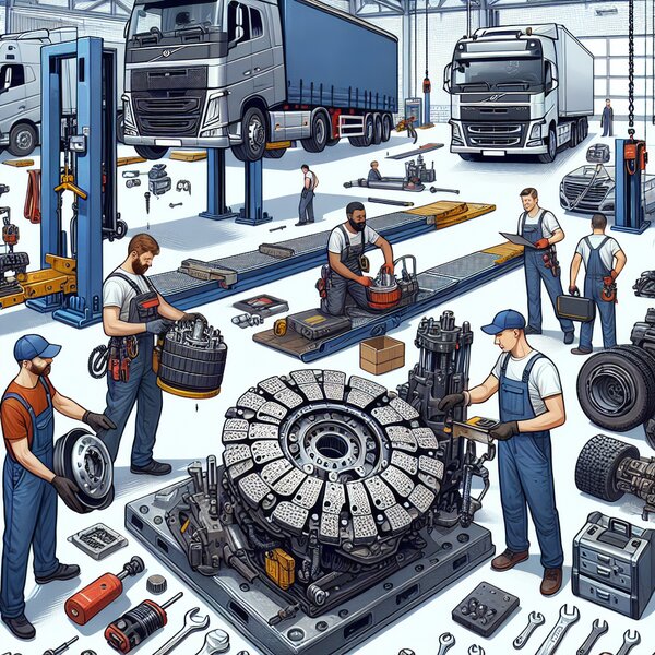 Замена сцепления на Volvo FH: качественно, быстро и с гарантией!