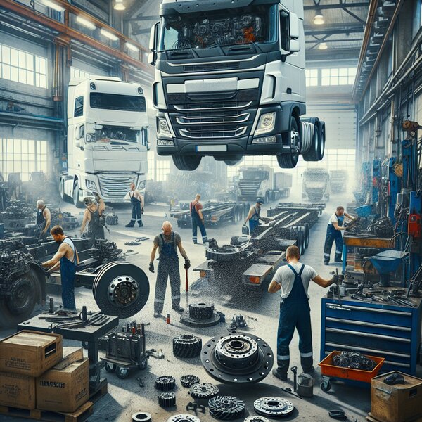 Замена сцепления Volvo FL: качественный сервис и надежность