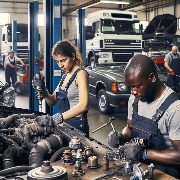 Замена термостатов на грузовиках Volvo, Scania, Mercedes, Renault, DAF, Камаз,