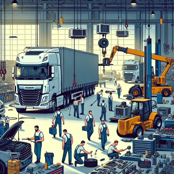 Профессиональная установка кондиционеров в грузовики Volvo, Scania, Mercedes,