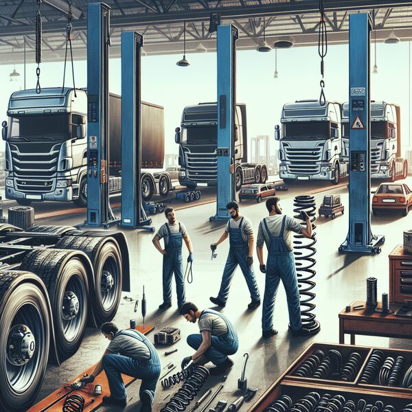 Замена пальца рессоры Volvo, Scania, Mercedes, Renault, DAF, Камаз, МАЗ,